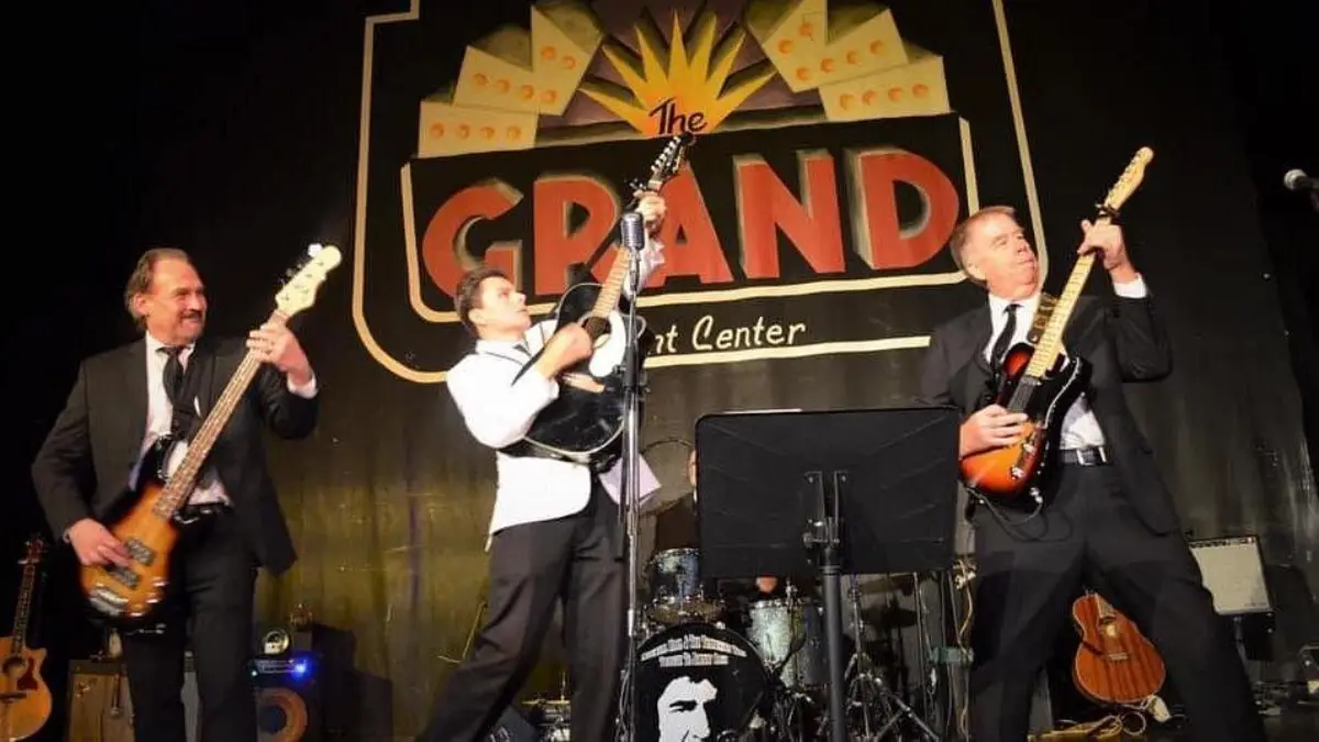 Band performing at Firelight Barn