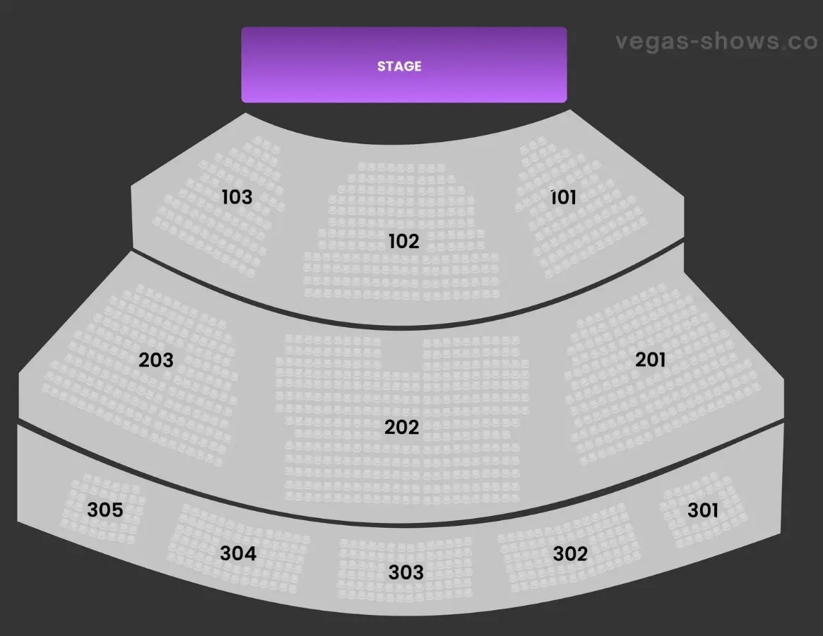 Criss Angel theater at Planet Hollywood Resort and Casino