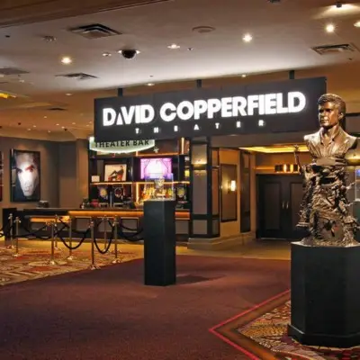 Entrance to the David Copperfield theater