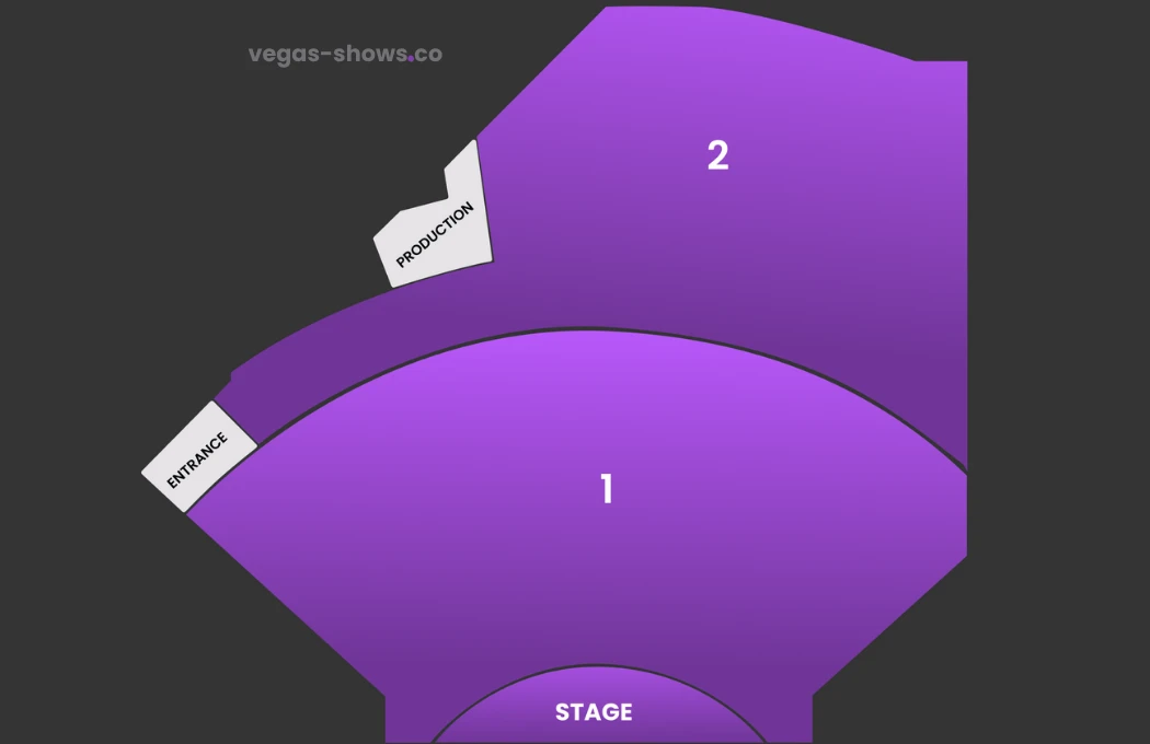 David Copperfield theater layout at MGM Grand Hotel and Casino