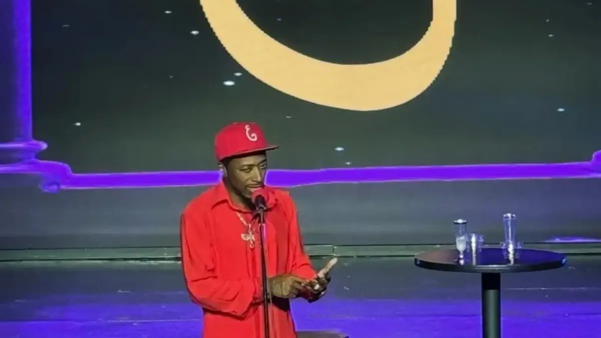 Eddie Griffin on stage for the Eddie Griffin: Live and Unleashed show in Vegas