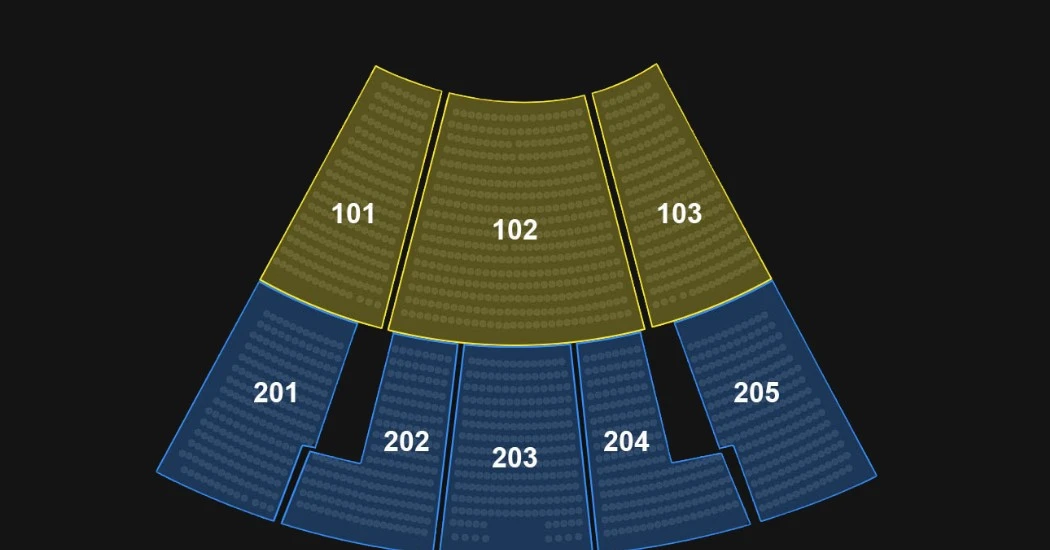 Mandalay Bay venue layout