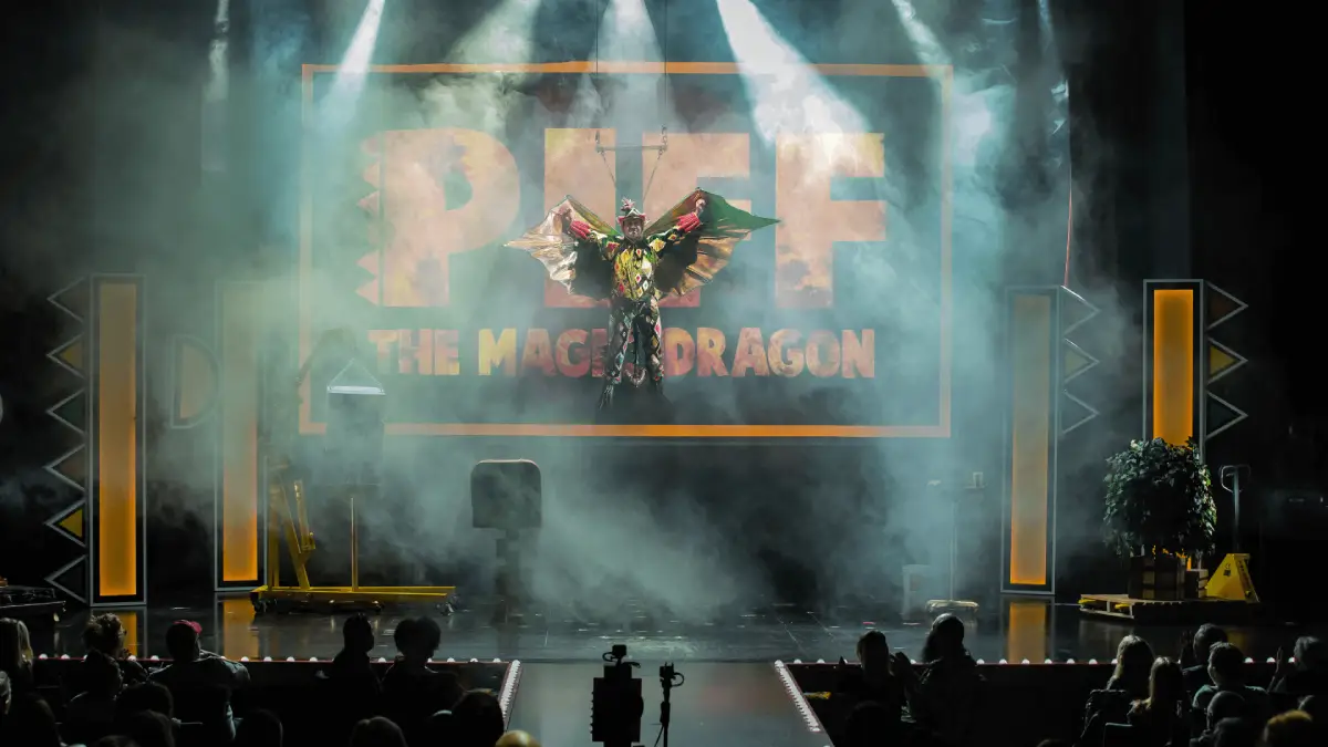 Piff the Magic Dragon show in Las Vegas