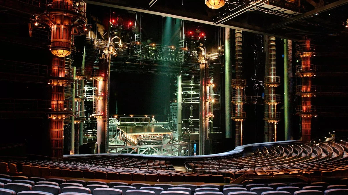 Centre stage at the KA theatre Las Vegas