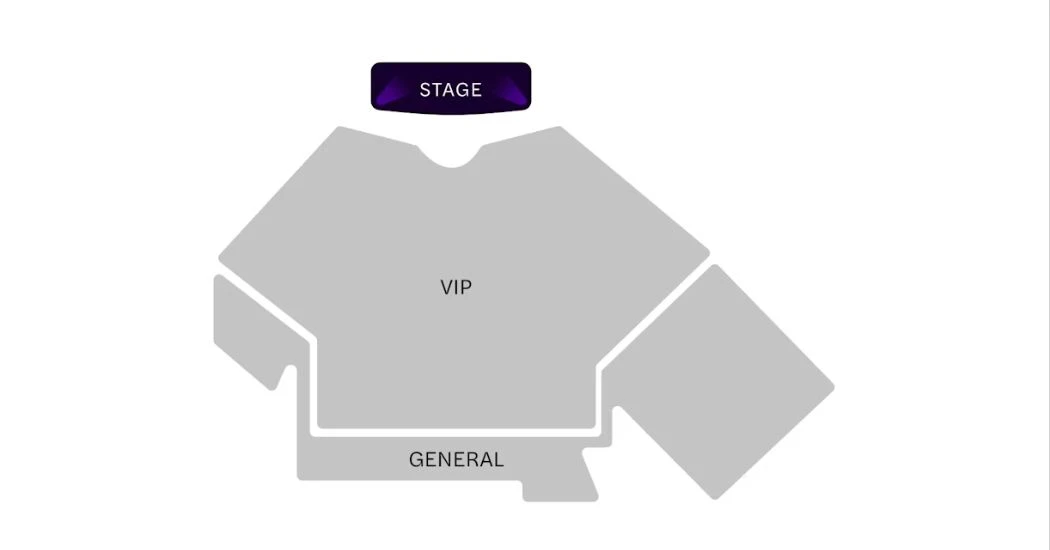 V Theatre's Venue Layout