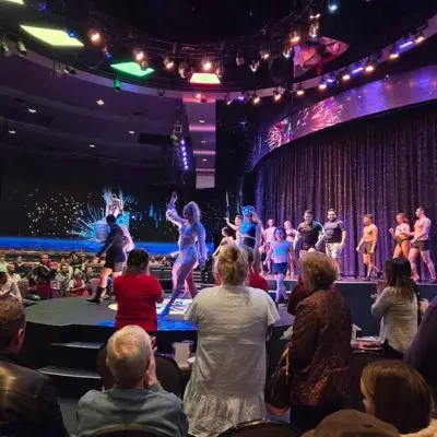 Lamarre Theater with performers on stage