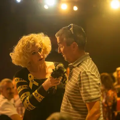 Audience interaction at the Marriage Can Be Murder Dinner Show