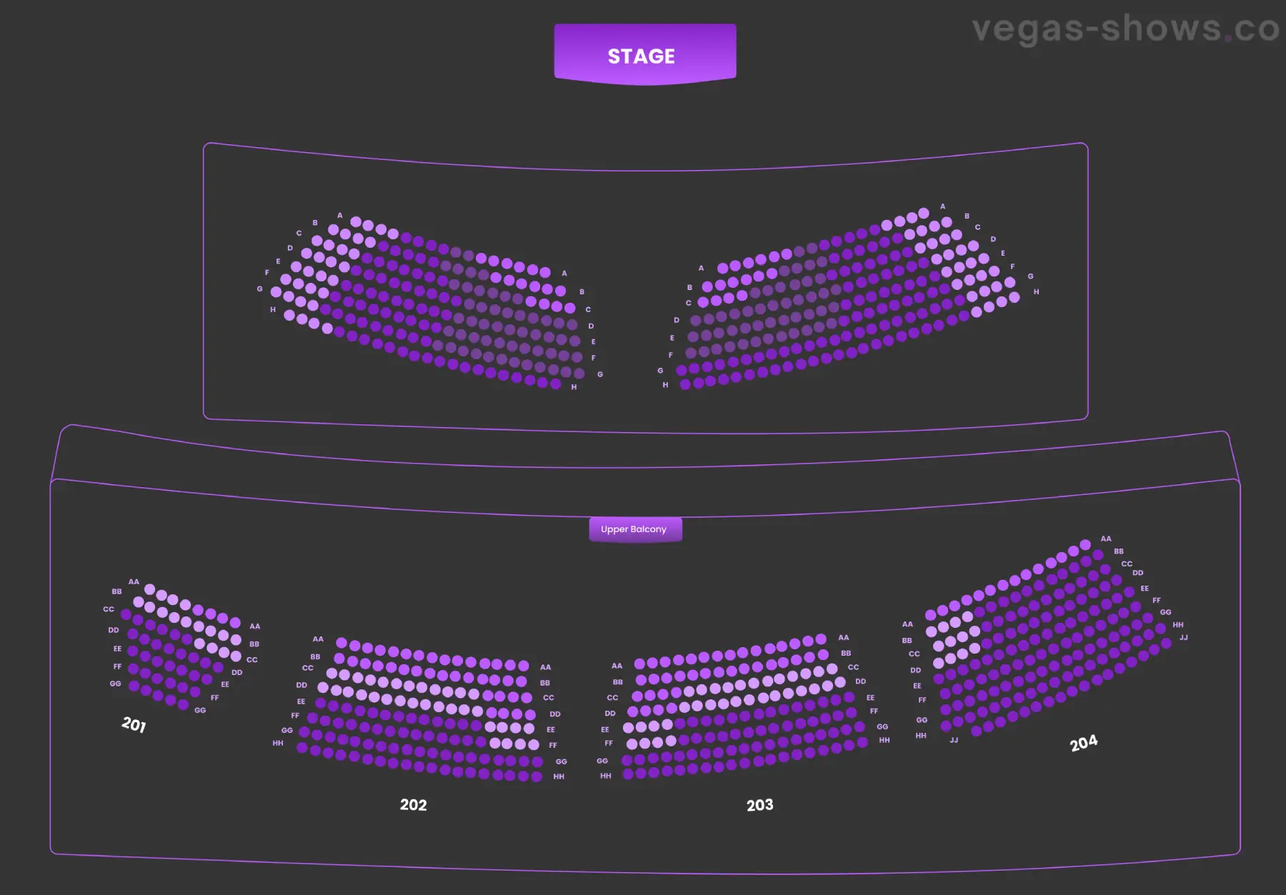 Blue Man Group Theater at Luxor Hotel and Casino