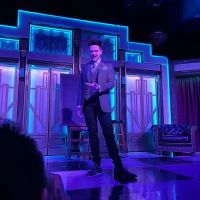 Colin reading minds at the Colin Cloud show in Vegas