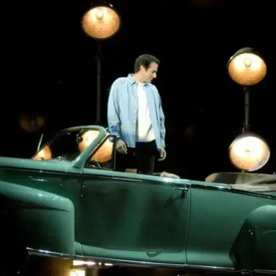 David Copperfield performing in a theater