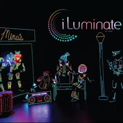 iLuminate dancers posing in Las Vegas