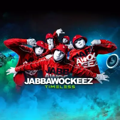 Jabbawockeez show poster in Las Vegas