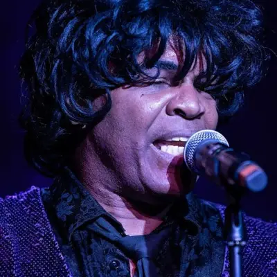 James Brown impersonator at the Ahern Hotel