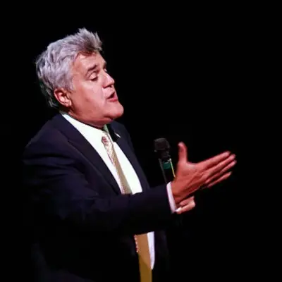 Jay Leno performing his piece