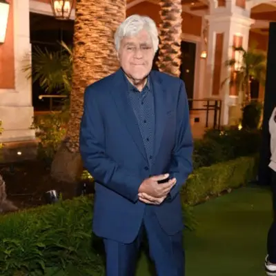 Jay Leno posing for a picture