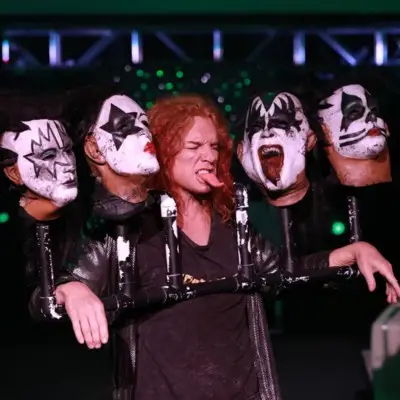 KISS band prop at the Carrot Top show in Las Vegas