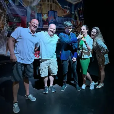 : LIOZ posing with fans
