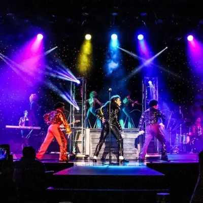 The members of MJ Live performing