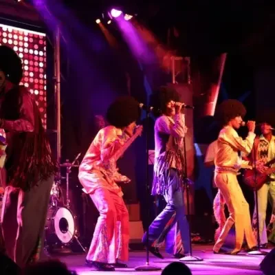 Members of Motown Extreme performing in Las Vegas
