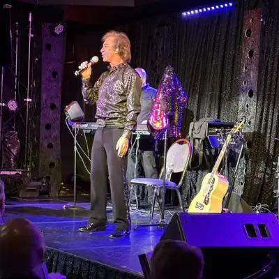 The artist performing in Las Vegas
