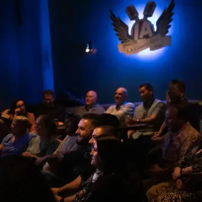 View of audience at the LA Comedy Club in Las Vegas